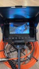 30M Sewer Pipe Inspection Camera, DVR Pipeline Industrial Endoscope 4.3″in IP68