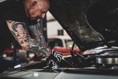 Bone Series Foam Nitrile Mechanic Gloves with Grip, Work Gloves and All Purpo…