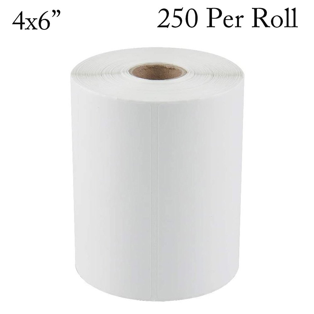 4”x6” Direct Thermal Shipping Blank Address Labels For Zebra 2844 Eltron ZP450
