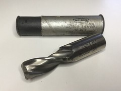 Weldon C 32-7, 1″ x 1″ x 2″ x 4.5” Corner Radius End Mill, 3-Flute, 0.190” Rad.