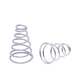 0.4mm-2mm Φ A2 304 Stainless Steel Conical Cone Compression Spring Springs