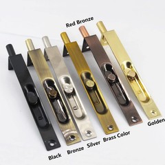 4 Inch Stainless Steel Concealed Door Lock Flush Slide Latch Bolt with Screws…