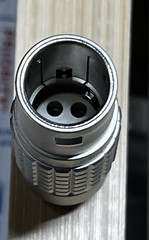 1 New FGG.3B.305.CYCD Lemo Push-pull Circular Connector, B-Series, 5 POS No Pins