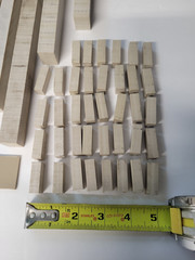 Peek End Cuts Various Sizes 4 Pounds of Materials in Lot