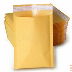 10pcs Yellow Kraft Bubble Mailers Padded Envelopes Shipping Bags Self Seal
