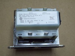 GE 453XT1AJ2E CONTROL TRANSFORMER 75VA 120-24 VAC