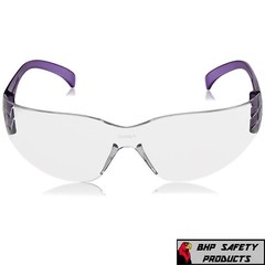 Intruder Multi-Color Safety Glasses – Clear Lens w/Assorted Temple Colors