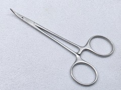 AESCULAP BH109R MICRO-HALSTED Hemostatic Mosquito Forceps 5″- Ultrasonic Cleaned