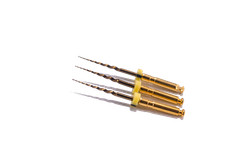 Dental Endo Rotary Files X-Pro Gold Taper NITI Root Canal Files 21/25/31MM 6Pcs