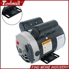 Findmall Electric Motor 3HP SPL 3450RPM 56 Frame 1Phase 115-230Volt