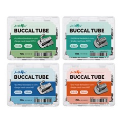 50Sets Dental Orthodontic Buccal Tubes 1st Molar Roth/MBT 018/022 Bondable USA