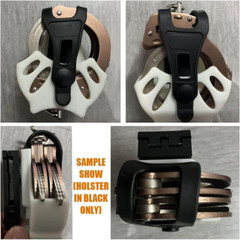 Handcuff Case ASP Duty Belt Clip MOLLE Compatible Double Holder Polymer Holster