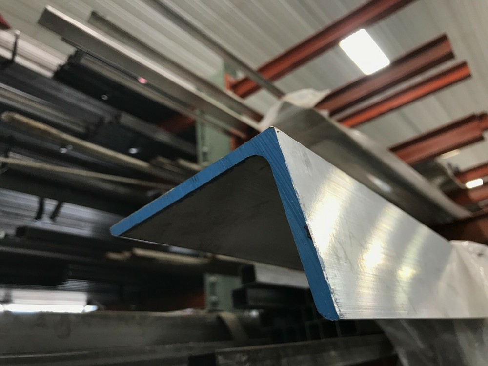 6061 T651 Aluminum Angle 3″X 5″X 12″ Long 1/4″ Thick
