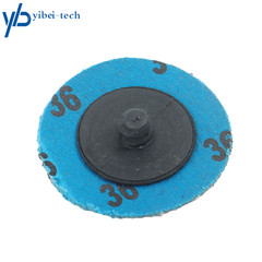 50× 36 Grit 2″ roll Lock Quick Change Discs Set Sanding Discs Maximum 25,000 RPM