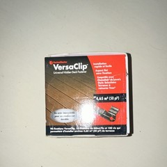 FastenMaster VersaClip Stainless Steel Hidden Deck Fasteners Kit 50 sqft