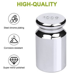 Versatile 7 PCS Calibration Weights 1g-100g for Jewelry and Laboratory Use