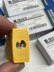 Lot Of 6 Brady Facility Management Yellow, Safety Locks, Similar Master Lock ￼