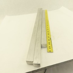 3/4″ x 1″ Rectangle Flat Bar Aluminum Solid Mill Stock (2) 28″ 21″ Lot Of 3