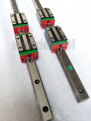2 pcs HGR35-1500mm Linear rail & 4 pcs HGH35CA Block Bearing