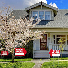 14 Pcs Open House Signs for Real Estate 18 X 24 Inch Double Sided Arrow Shape Di