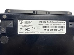 Topaz Systems T-LBK766SE-BHSB-R SignatureGem LCD 4×5 PIN