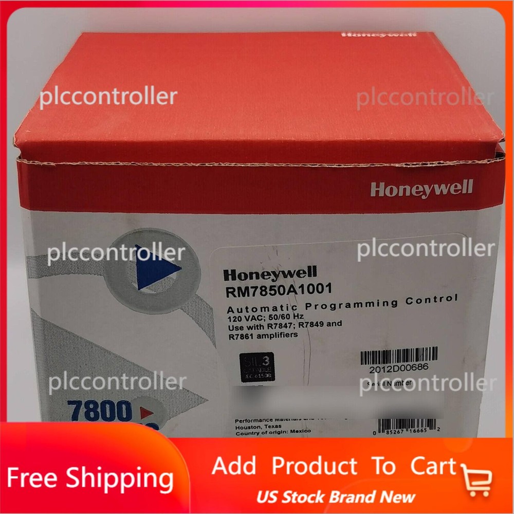 1PC New Burner Control RM7850 A 1001 RM7850A1001 #F2*- US Free TAX