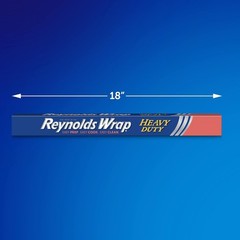Heavy Duty Aluminum Foil Roll Extra Wide Thick Foil for Added Strength Easy Open