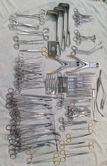 New Mojor Cardiovascular Thoractomy Vascular 106Pcs Set Orthopedic Instruments