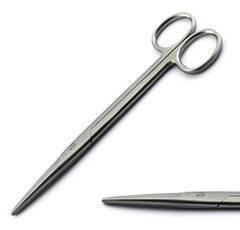 5 Pieces Mayo Scissors STR 17cm Surgical Operating Tissue Cutting Sutures Lab