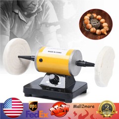 200W Jewellery Polishing Machine Dental Lab Mini Lathe Buffing Polisher Grinder