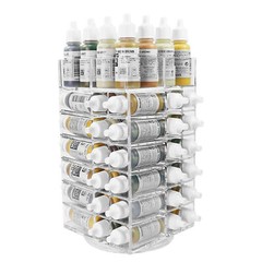 1pc Model Paint Organizer Pigment Bottle Spinning Rack Holder Shelf SN02