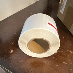 Blank White Label Rolls, Blank Labels on Rolls – Multiple Roll Pack