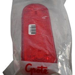 NEW Grote 52072 SuperNova Oval LED Stop Tail Turn Light Red Lamp 24V Trailer