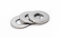 100-Pack Stainless Steel Flat Washers #10, Durable 18-8 Corrosion-Resistant