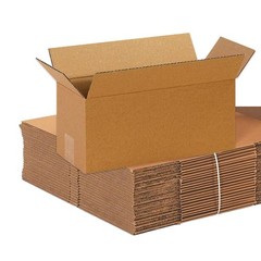 BOX USA 14 x 6 x 6 Corrugated Cardboard Boxes, Long 14L x 6W x 6H, Pack of 25 |