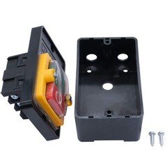 Waterproof Push Button Switch Motor On Off Start Stop Self Lock Control Station