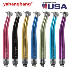 Yabangbang Dental Colorful High Speed Handpiece Air Turbine M4 4 Holes