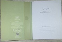 2027 Orange Circle Studio Monthly Planner 17 Month Pink Red Strawberry MEDIUM