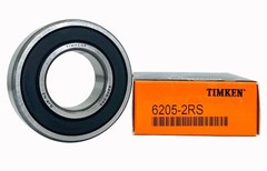 10PACK TIMKEN 6205-2RS 25X52X15MM Double Rubber Seal Bearings USA Brand