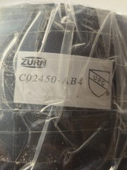 Zurn CO2450 4″ ABS Adjustable Floor Cleanout C02450-AB4 Black Drain Plug Plumbin