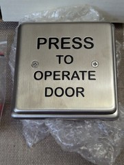 Norton 501 Series Push Button Operator Door Opener Switch