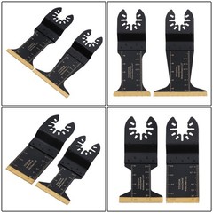 Multi Tool Blades -30Pcs Oscillating Tool Blades for Metal Wood Plastic Titanium
