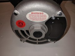 230V Keyed Shaft Single Phase CW/CCW Rotation Electric Motor Air Compressor