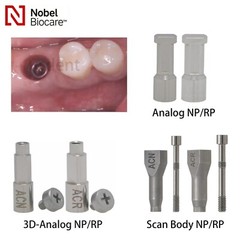 Dental Impression Coping Open Closed Tray Analog Scanbody Fit Nobel/ITI/Hiossen