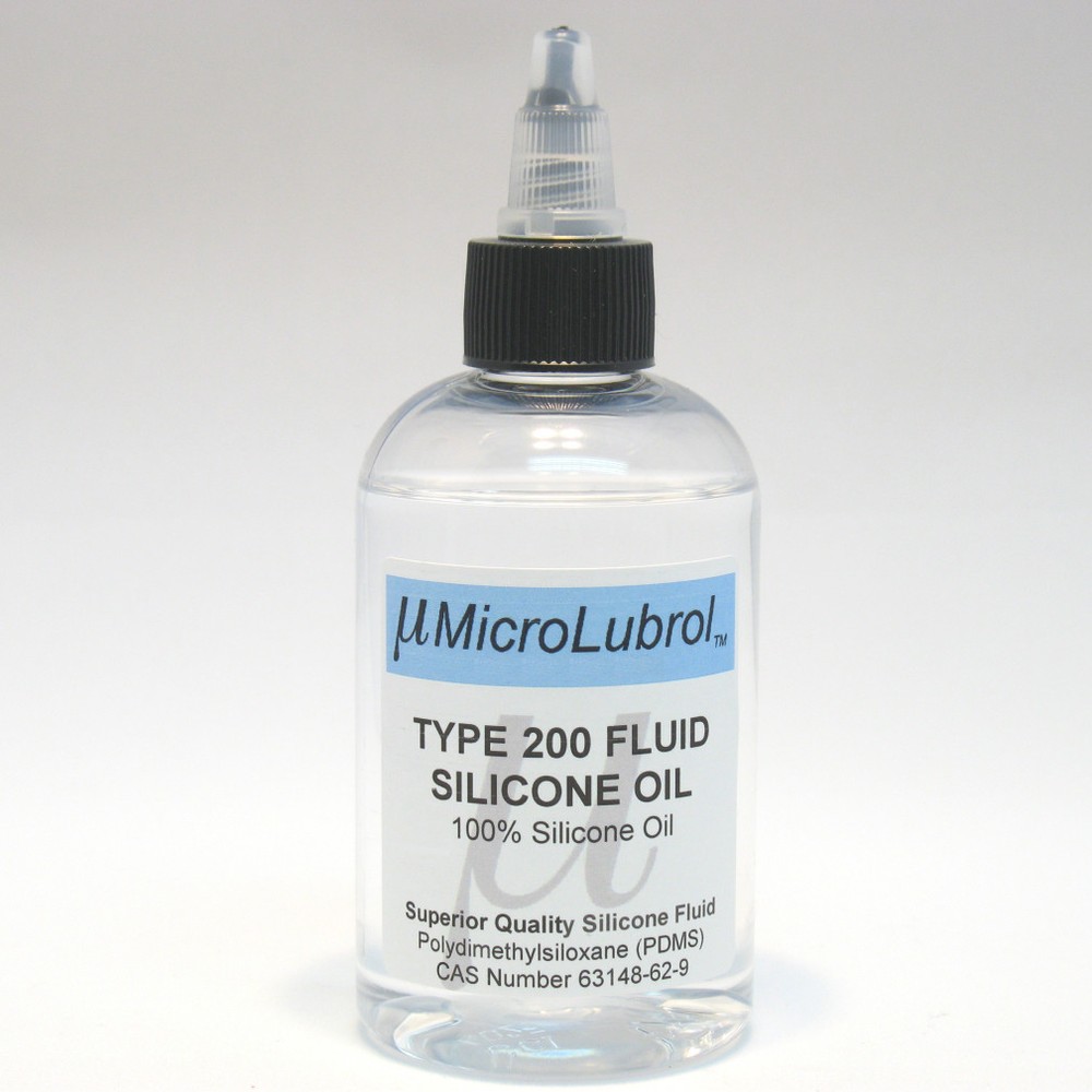 MicroLubrol 200 Fluid Pure Silicone Lubricant Oil PDMS 350 cst centistokes 4 oz