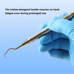 7pcs Periodontal Montana Jack Sickle Scaler Light Double Ended Dental Instrument
