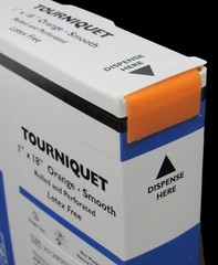 NEW 50-PACK ASP Medical Disposable Tourniquets 1″ x 18″ ORANGE Smooth Rolled +++