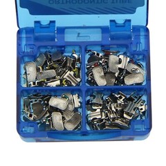 20Types Dental Orthodontic Buccal Tubes 1st 2nd Molar Bracket Bondable Roth MBT