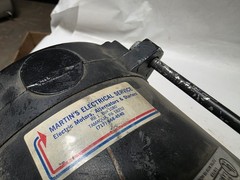A.O. Smith C56A17A21, 1/4 hp 1725 rpm. Explosion Proof Motor 115-230 1ph 56 Fr.