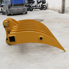 Brand New 9 Teeth Rake Attachment for 6Ton Excavator Heavy Duty Equipment USA